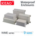 50 Different Sizes ABS Plastic Dustproof Waterproof IP65 Junction Box Shell Universal Electrical Project Enclosure Gray